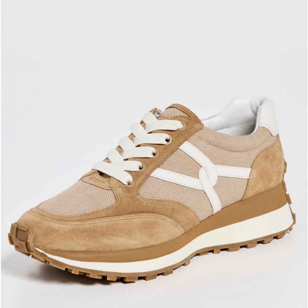 Veronica Beard Valentina sneakers in sand/desert